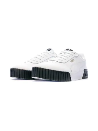 Baskets Blanche/Noire Femme Puma Carina 2.0 6
