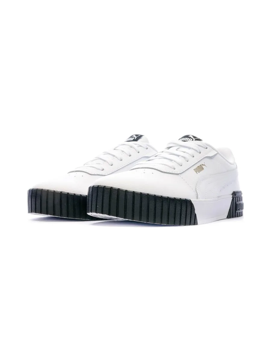 Baskets Blanche/Noire Femme Puma Carina 2.0 7