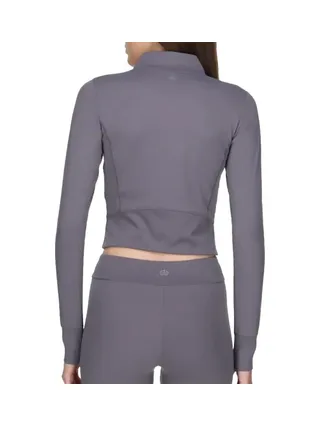 Veste de yoga Grise Femme Soul Studio Basic 2