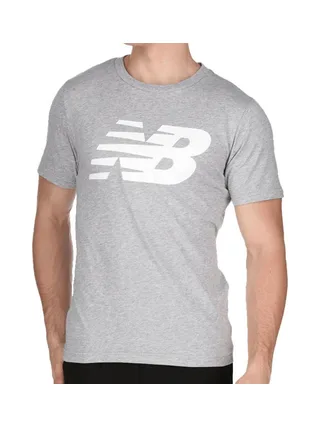 T-shirt Gris Homme New Balance MT03919AG 1