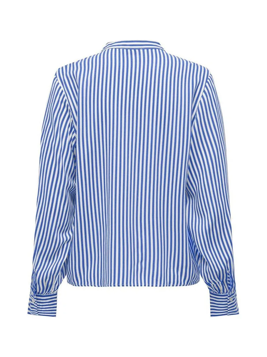 Blouse Blanche/Bleu Clair Femme JDY Laurel 2