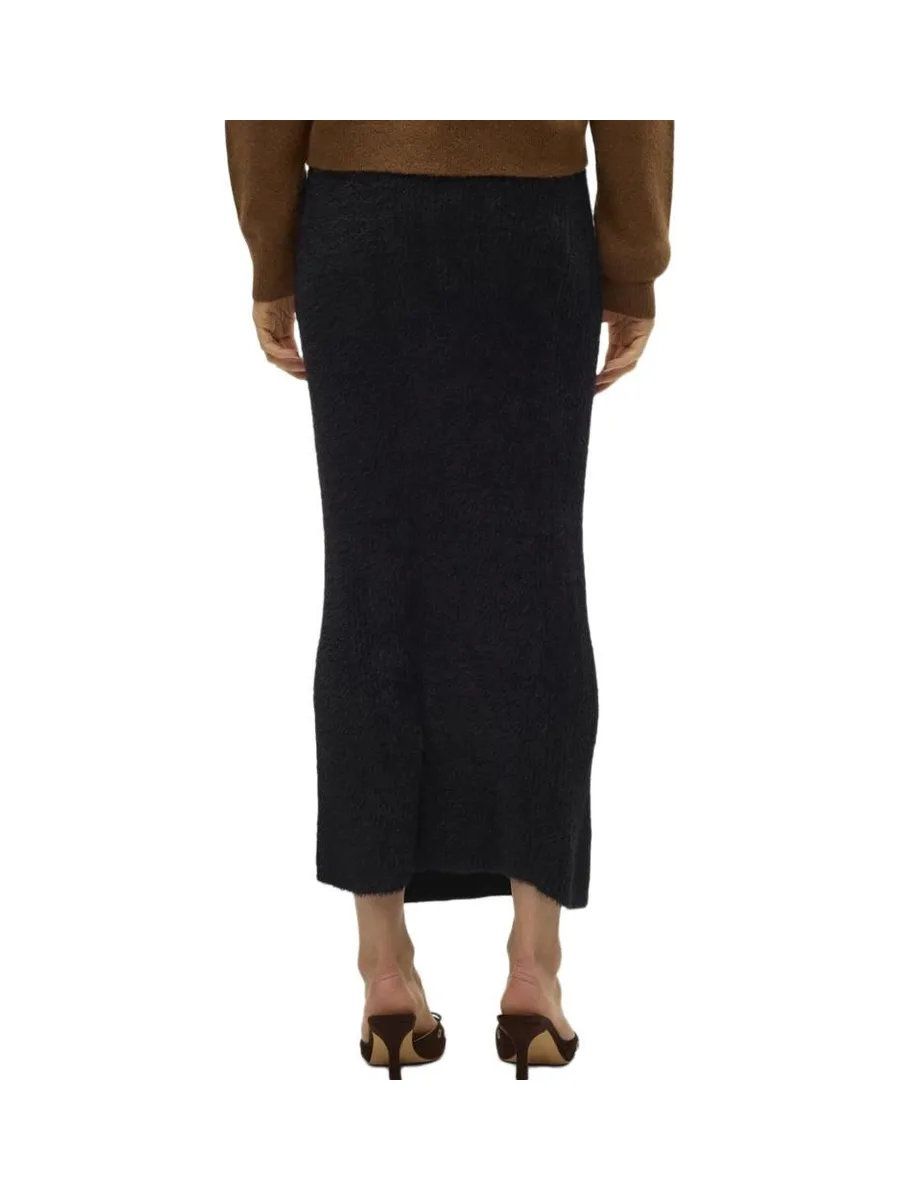 Jupe Longue Noir Femme Vero Moda Puff 3