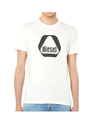 T-shirt Blanc Homme Diesel Diegor81E 1