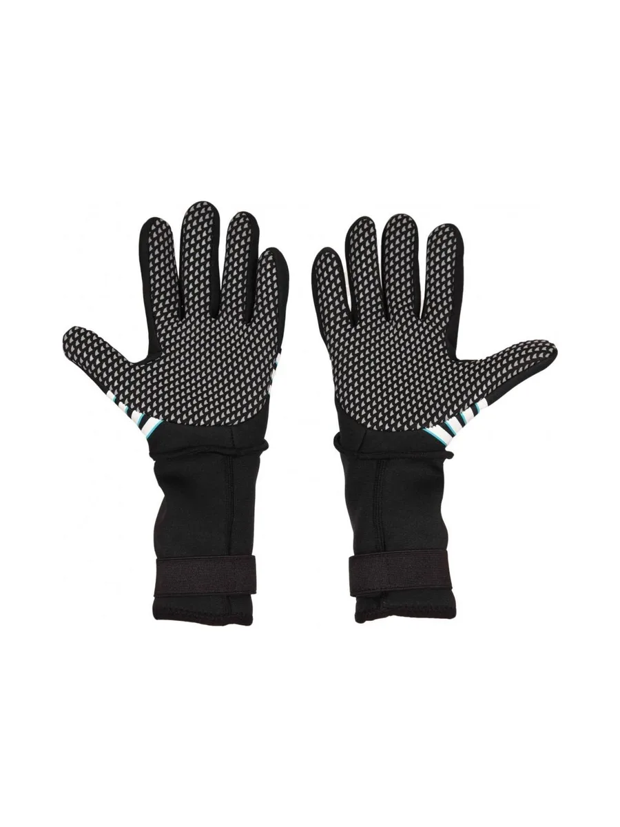 Gants néoprènes Noir Femme Mako 3