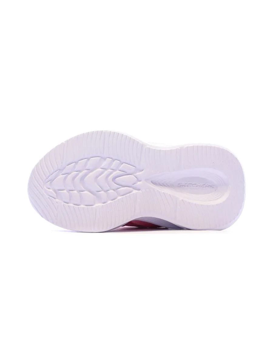 Baskets Rose Fille Skechers Sola Glow 6