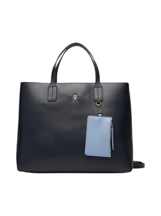 Sac à Main Marine Femme Tommy Hilfiger Icon Satchel 1