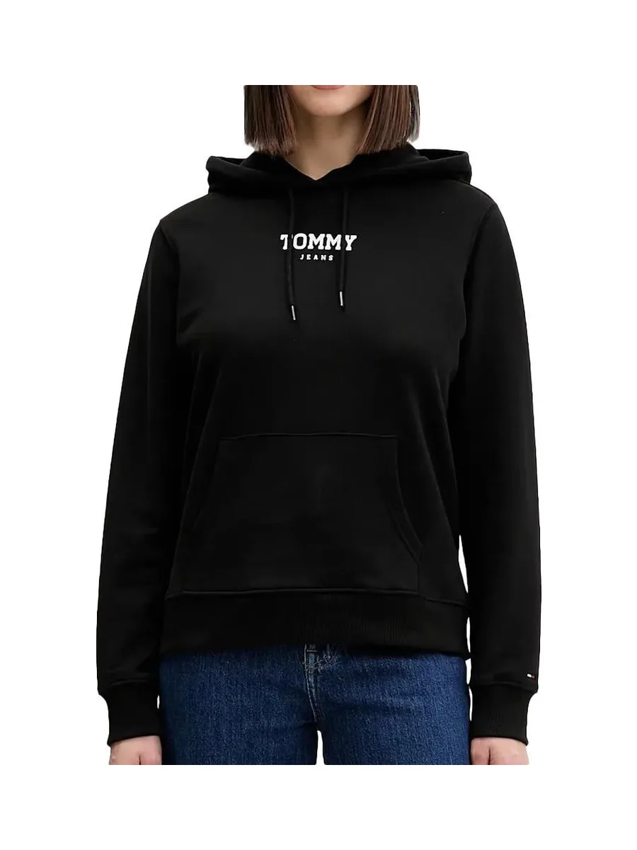 Sweat Noir Femme Tommy Hilfiger Tjw R 2