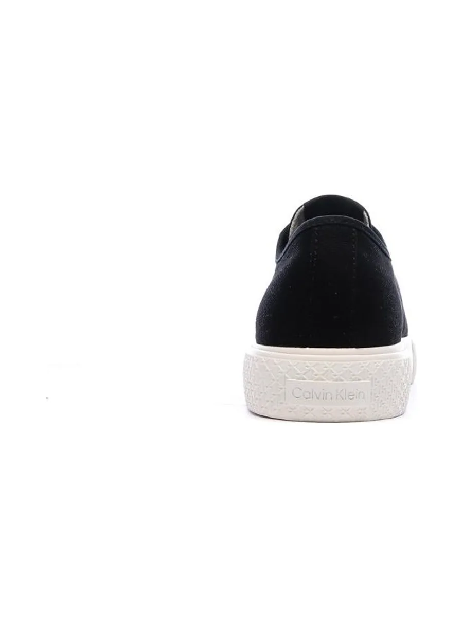 Baskets Noires Femme Calvin Klein Jeans Vulc Laceup 4