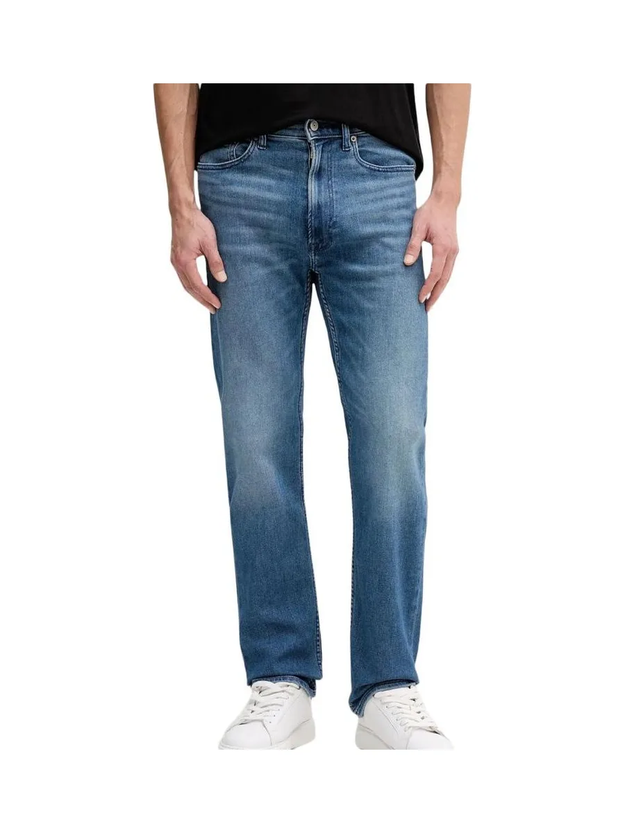 Jean Droit Bleu Homme Calvin Klein Jeans Standard 1
