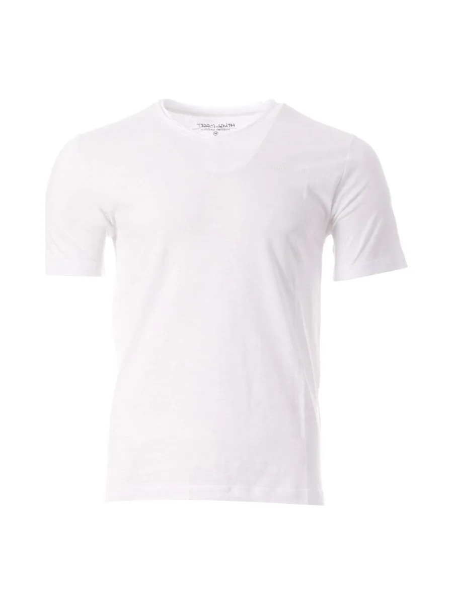 T-shirts Blanc Homme Teddy Smith Gildas 2