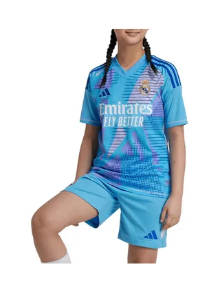 Real Madrid Mini-Kit de Gardien Bleu Adidas 24/25 1