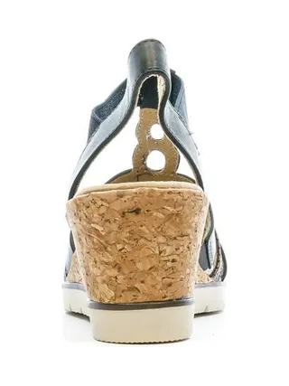 Sandales compensées Bleu Femme Relife Jinkat 3