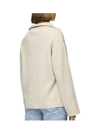 Pull Beige Femme Pieces Chasy 2