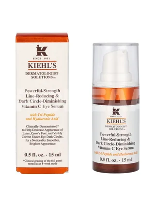 Kiehl's D.S. Powerful-Strenght Vitamin C Eye Serum 15ml - Line-Reducing & Dark Circle-Diminishing 1
