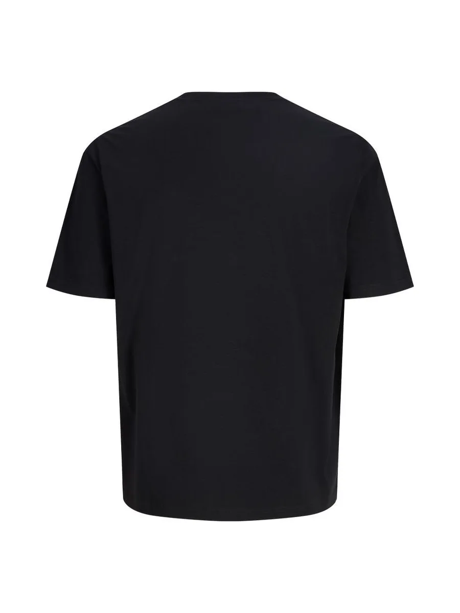T-Shirt Noir Homme Jack & Jones Frederiksberg 3