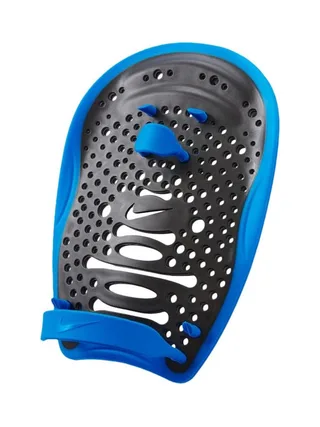 Plaquettes de Natation Noir/Bleu Nike Ness 1