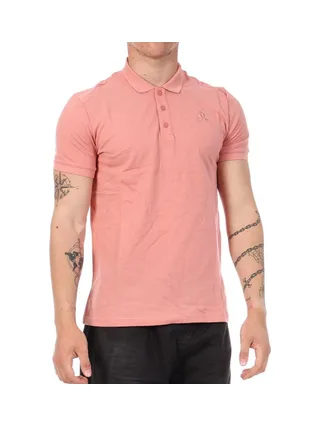 Polo Rose Homme Le Coq Sportif Rosette 1