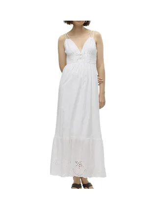 Robe Blanche Femme Vero Moda Gella 1