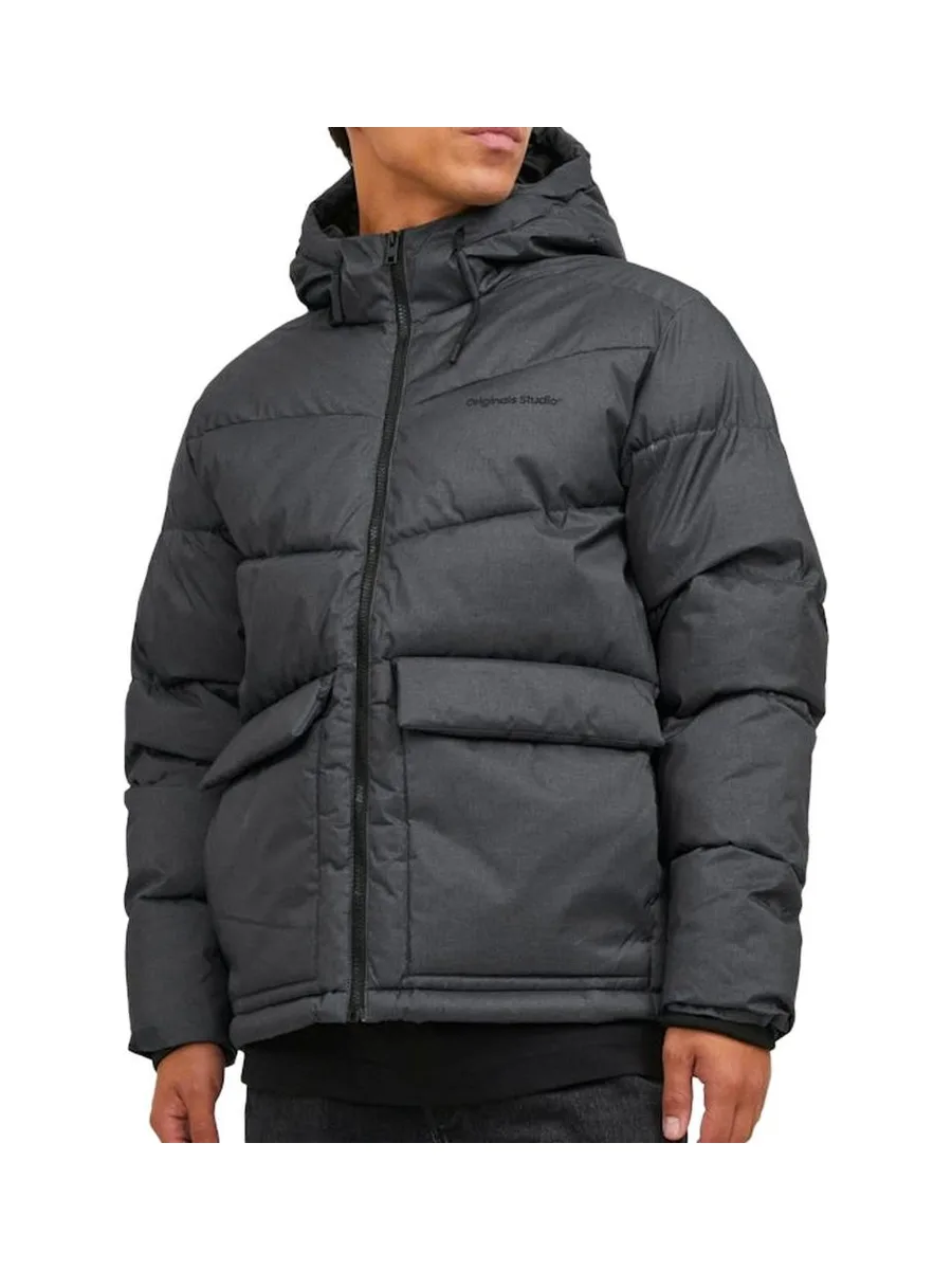 Doudounes Gris Homme Jack & JonesJorvesterbro Puffer 2
