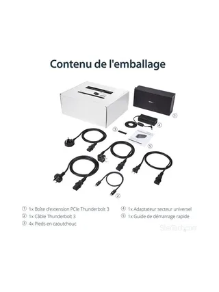 Expansion Chassis Thunderbolt 3 PCIe DP 11