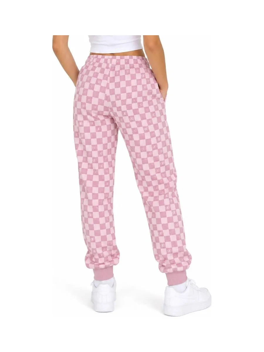 Jogging à damier Rose Fille Champion Fleece 3