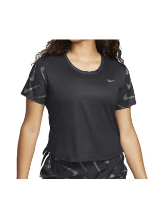 T-shirt Noir Femme Nike Swoosh 1