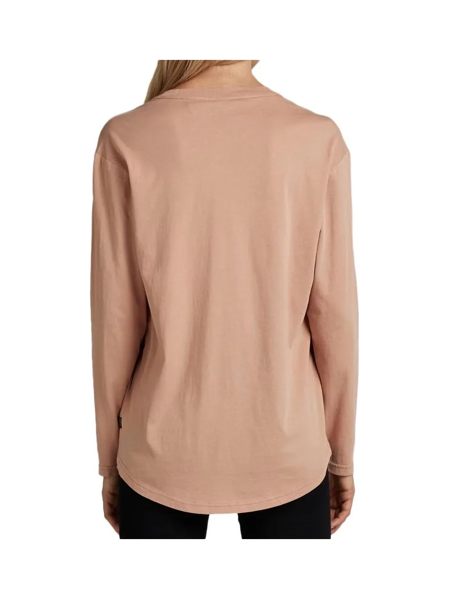 T-shirt Manches longues Rose Femme Lash Loose D21372 3