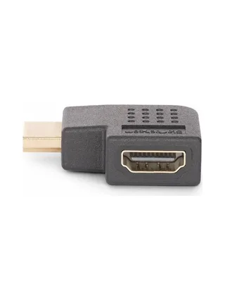 Right Angle HDMI 2.0 Adapter M/F 4K60 4