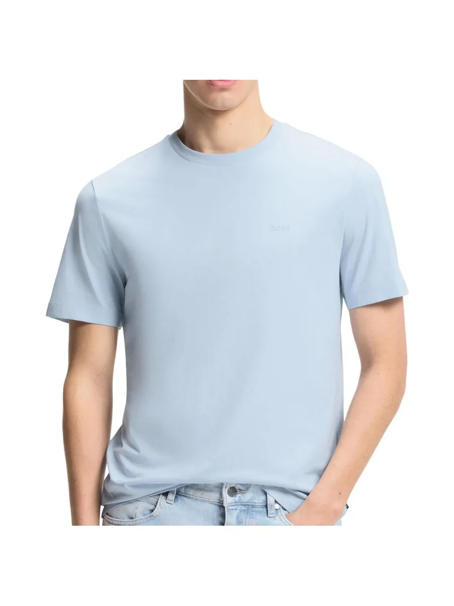 T-Shirt Bleu Homme Hugo Boss Thompson 2