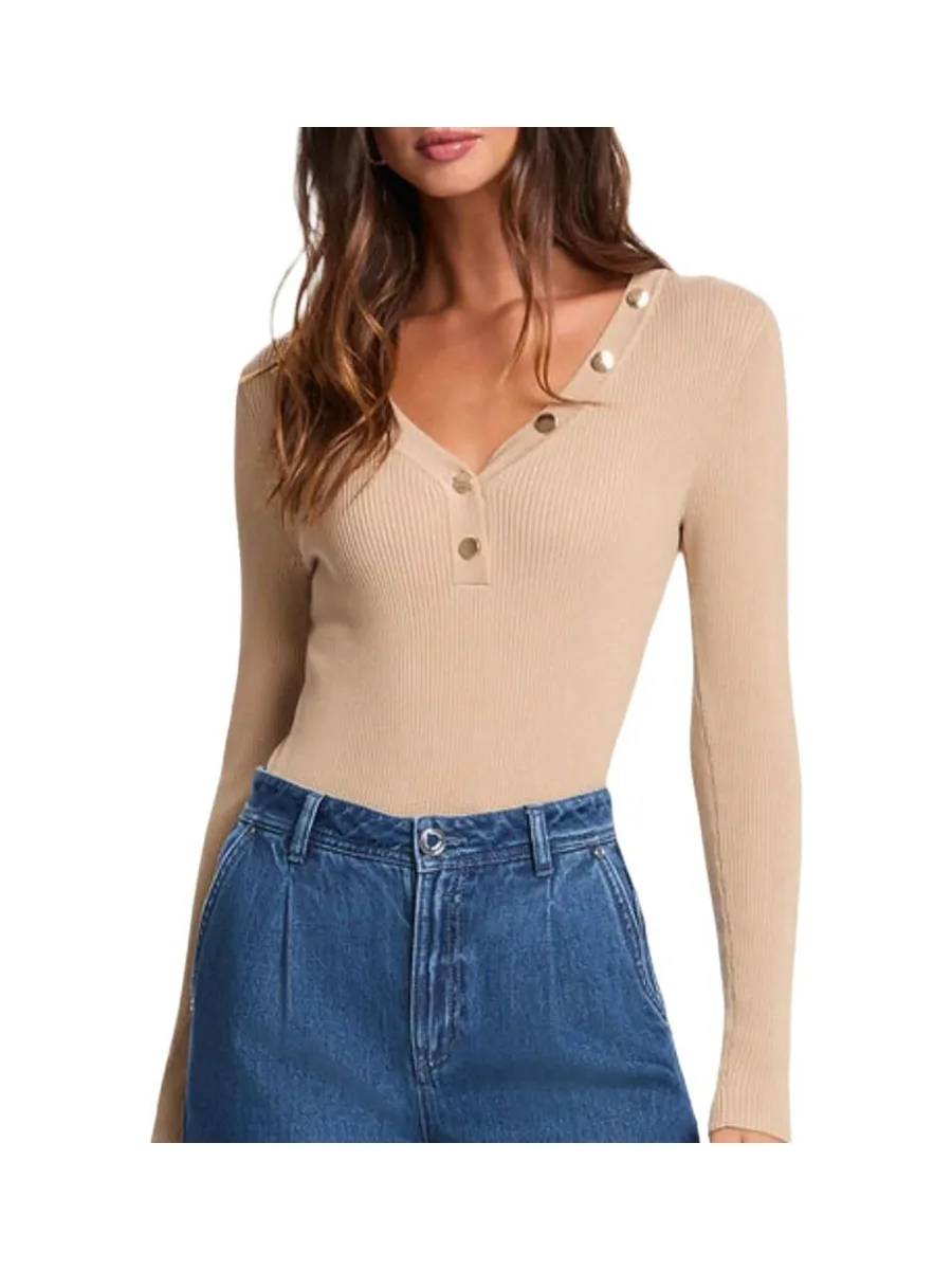 Pull Beige Femme Morgan MBANBIN 2
