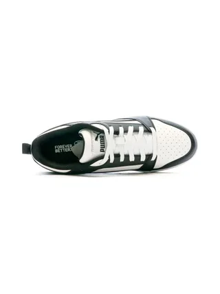 Baskets Noires/Blanches Homme Puma Rebound V6 Low 4