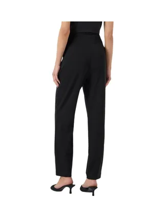Pantalon fluide Noir Femme YAS Si 2