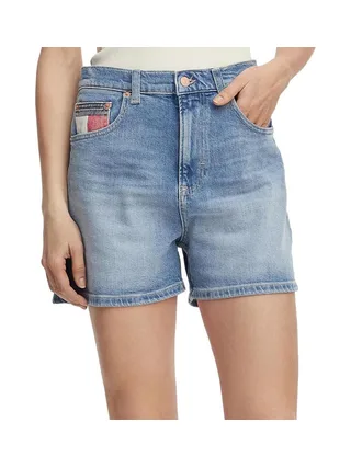 Short en Jean Bleu Femme Tommy Hilfiger Rwb 1