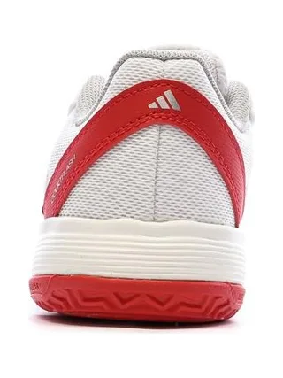 Chaussures de tennis Blanches/Rouges Garçon Adidas Courtflash 3