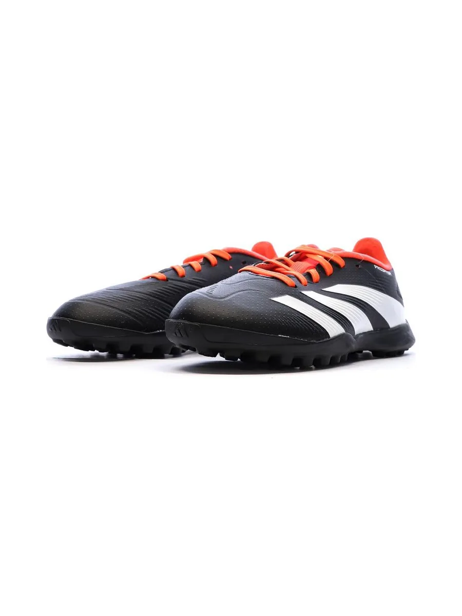 Chaussures de football Noires/Dorés Garçon Adidas Predator League 7