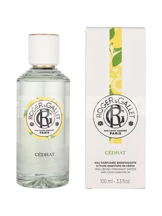 Roger & Gallet Cedrat Wellbeing Fragrant Water 100ml - Natural Spray 1