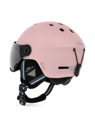 Casque de ski Rose Femme Cairn Reflex Visor Powder 2