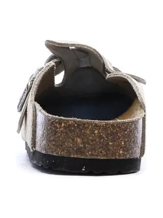 Sabot Taupe Femme Birkenstock Boston 3