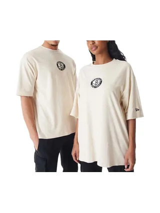 T-Shirt Beige Mixte New Era Bronet 2