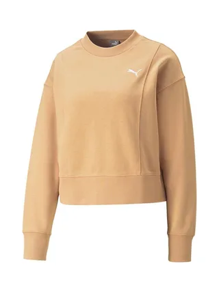 Sweat Beige Femme Puma Her Crew 1