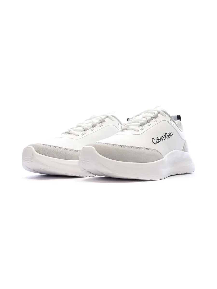 Baskets Blanches/Gris Homme Calvin Klein Jeans Light Eva 7