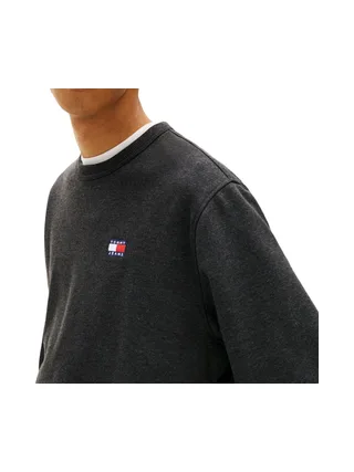 Sweat Noir Homme Tommy Hilfiger Badges 2