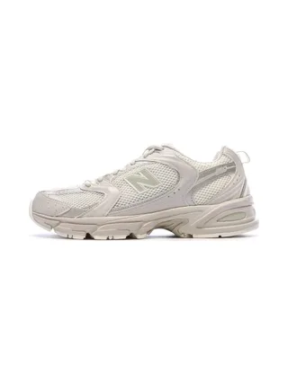 New Balance 530 Baskets Ecru Mixte 1