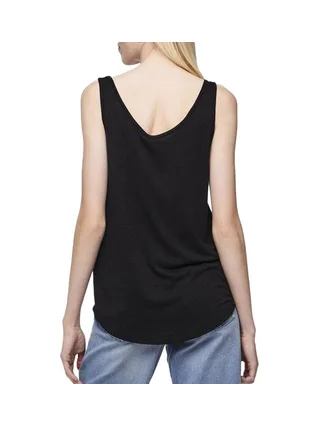 Débardeur Noir Femme Pieces Billo 2