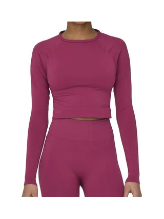Top de sport Fuchsia Femme Only Jiji Seam 1
