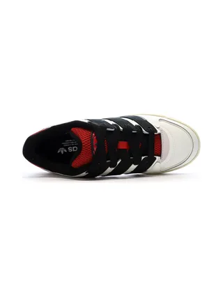 Baskets Noir/Blanc Homme Adidas Forum2000 4