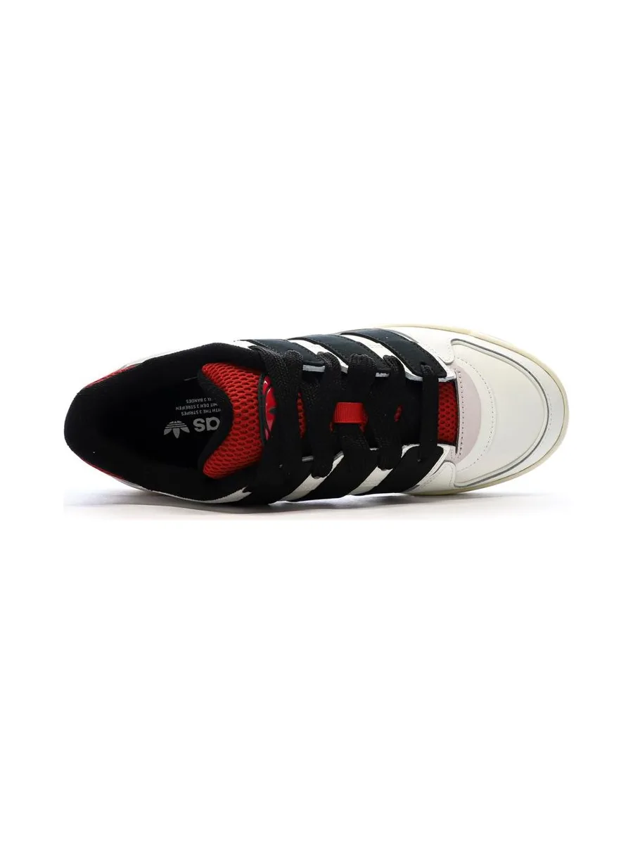 Baskets Noir/Blanc Homme Adidas Forum2000 5
