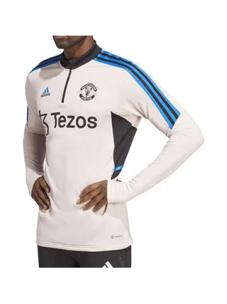 Manchester United Sweat Training Rose Homme Adidas 22/23 1