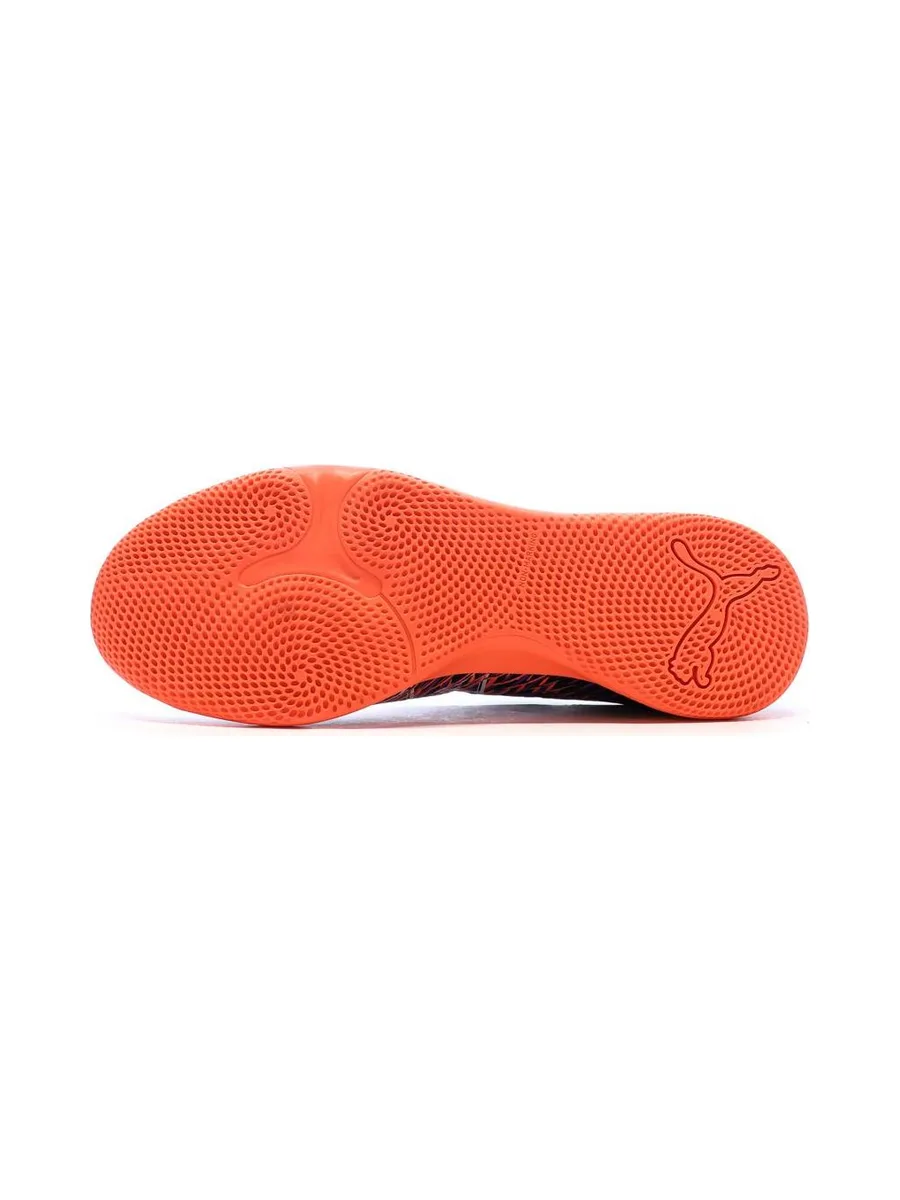 Chaussures de futsal Noir/Orange Homme Puma Future 8 Play It 6