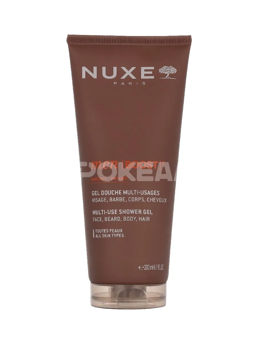 Nuxe Men Boost Multi-Use Shower Gel 200ml 1